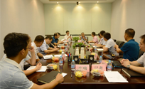 Tongling Mayor Hu Qisheng and his entourage visited the Microspectrum Technology