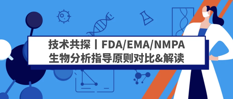 技术共探|FDA/EMA/NMPA生物分析指导原则对比&解读